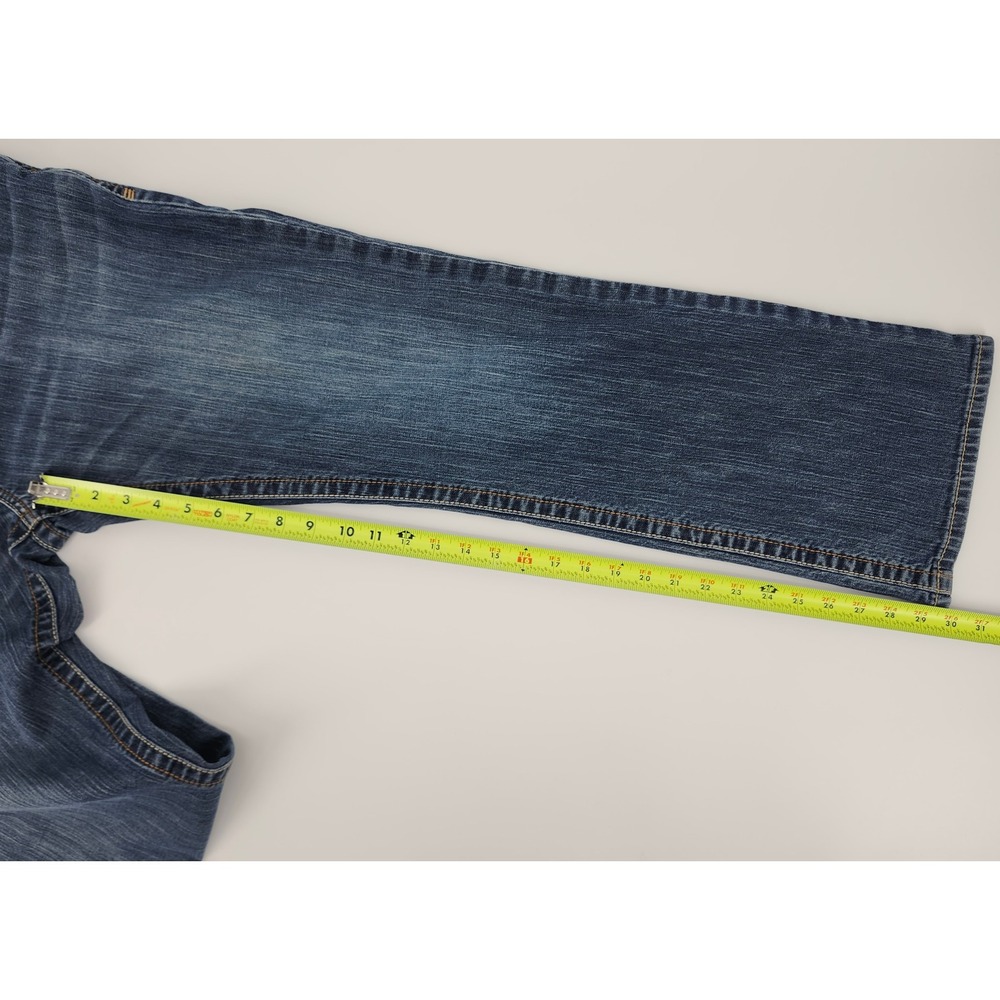 Ariat FR M4 Relaxed Boot Cut Jeans Mens 35x30 Flame Resistant CAT 2 Denim Blue - Picture 5 of 6